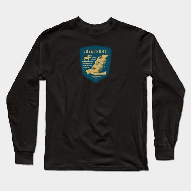 Voyageurs National Park US Natural Treasure Long Sleeve T-Shirt by Perspektiva